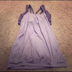 Lululemon tank with built in bra